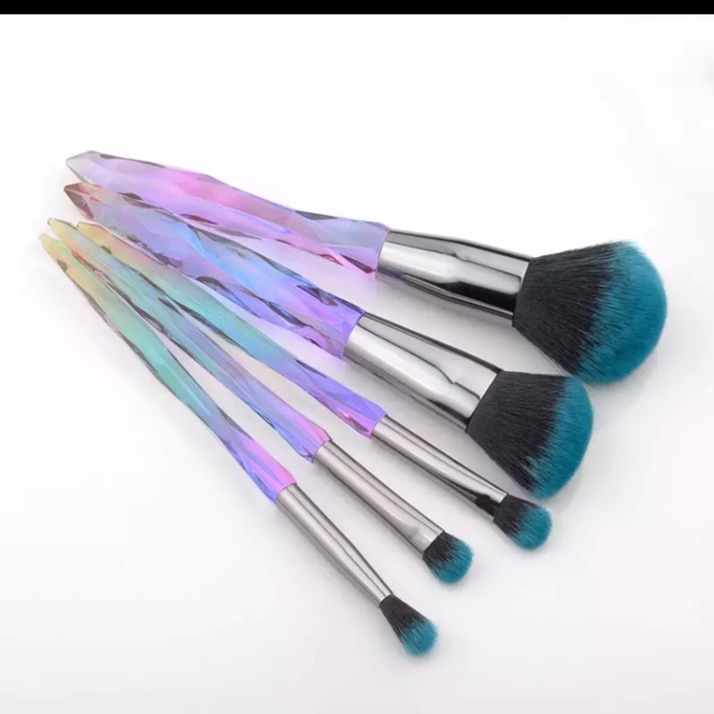 Stained Glass Style Makeup Brush Set